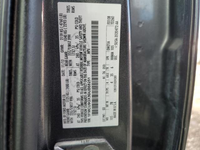 Photo 11 VIN: 1FMCU9GX3DUB68251 - FORD ESCAPE 