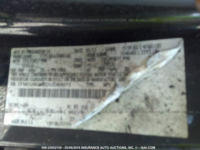 Photo 8 VIN: 1FMCU9GX3DUD89073 - FORD ESCAPE 