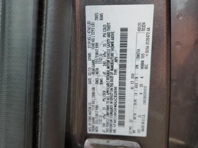 Photo 12 VIN: 1FMCU9GX4DUC82856 - FORD ESCAPE 