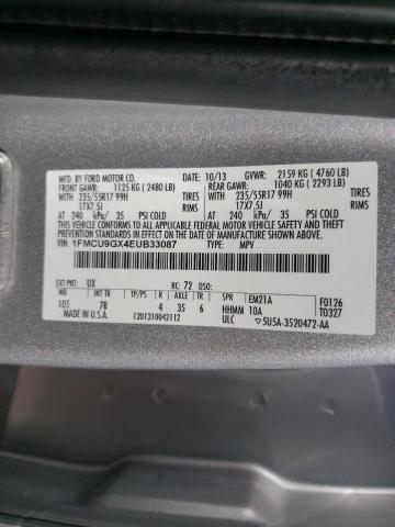 Photo 9 VIN: 1FMCU9GX4EUB33087 - FORD ESCAPE SE 