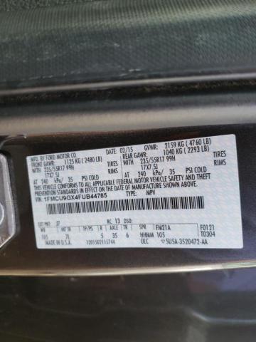 Photo 9 VIN: 1FMCU9GX4FUB44785 - FORD ESCAPE SE 