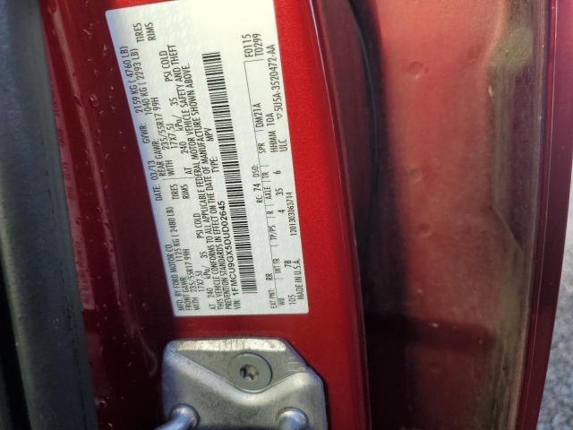 Photo 12 VIN: 1FMCU9GX5DUD02645 - FORD ESCAPE SE 