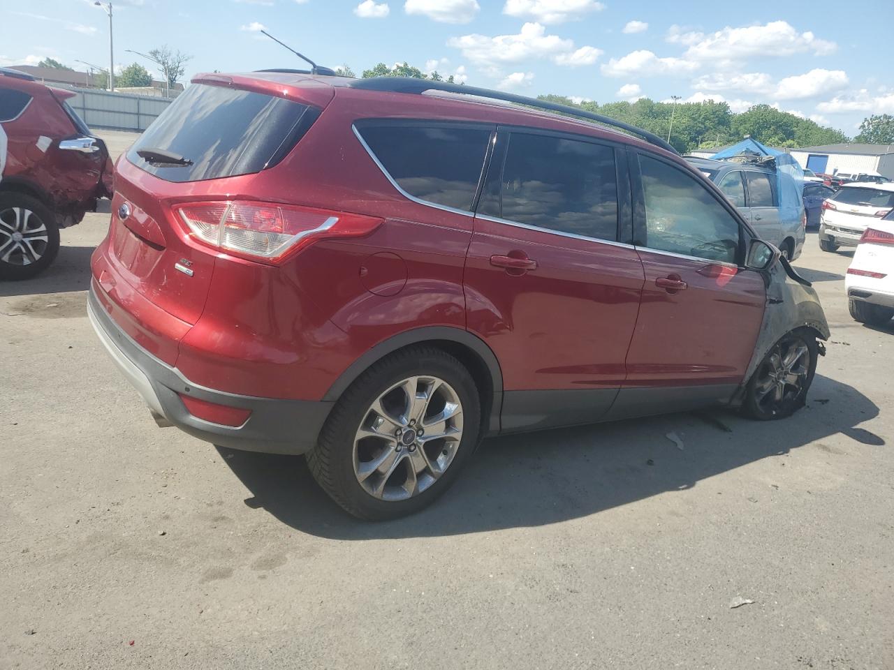 Photo 2 VIN: 1FMCU9GX6EUC14835 - FORD ESCAPE 