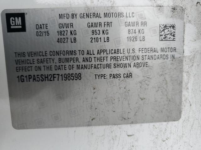 Photo 11 VIN: 1FMCU9GX6EUD98349 - CHEVROLET CRUZE 