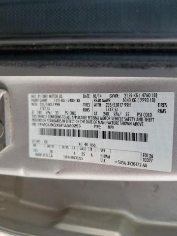 Photo 11 VIN: 1FMCU9GX6FUA50293 - FORD ESCAPE 