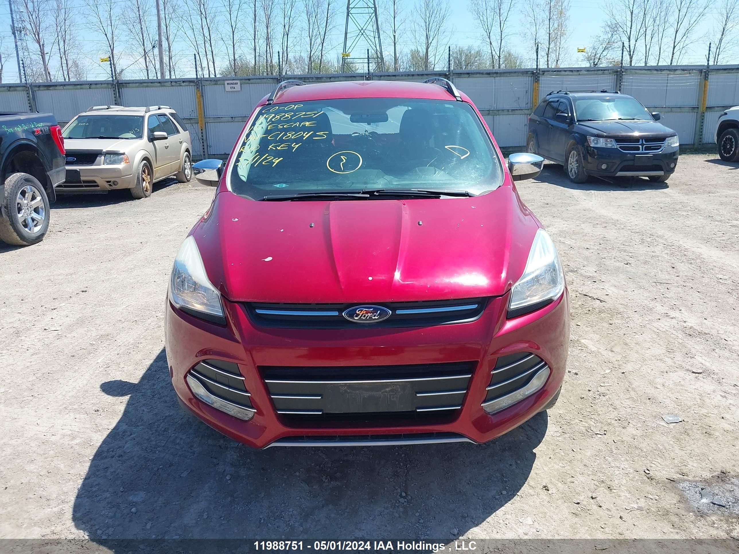 Photo 12 VIN: 1FMCU9GX6FUC18045 - FORD ESCAPE 