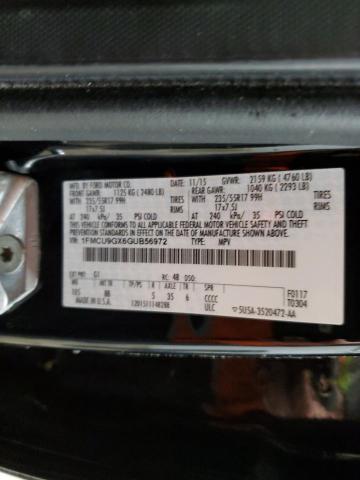 Photo 12 VIN: 1FMCU9GX6GUB56972 - FORD ESCAPE 