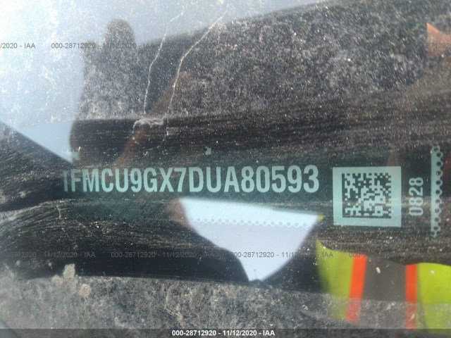 Photo 8 VIN: 1FMCU9GX7DUA80593 - FORD ESCAPE 