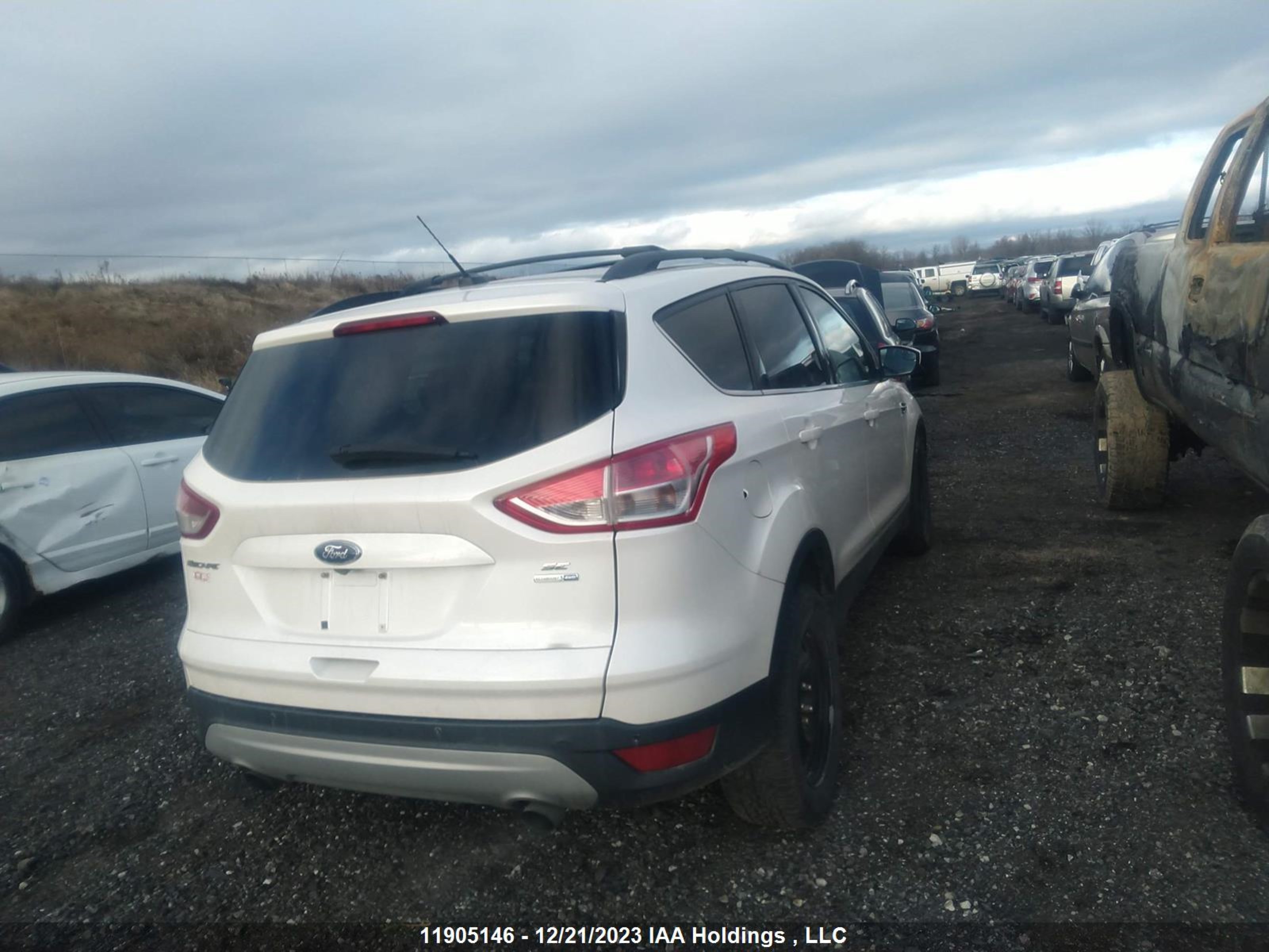 Photo 3 VIN: 1FMCU9GX7EUE15515 - FORD ESCAPE 