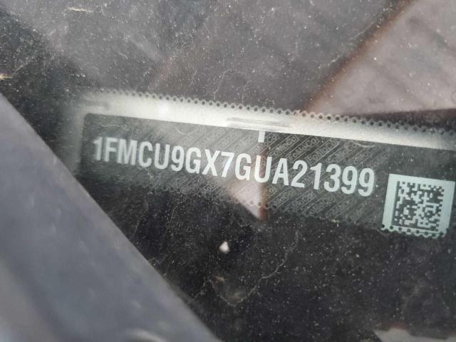 Photo 9 VIN: 1FMCU9GX7GUA21399 - FORD ESCAPE SE 