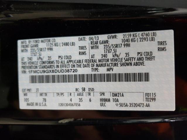 Photo 12 VIN: 1FMCU9GX8DUD38720 - FORD ESCAPE 