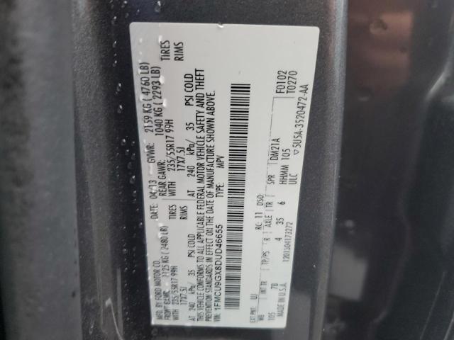 Photo 9 VIN: 1FMCU9GX8DUD46655 - FORD ESCAPE SE 