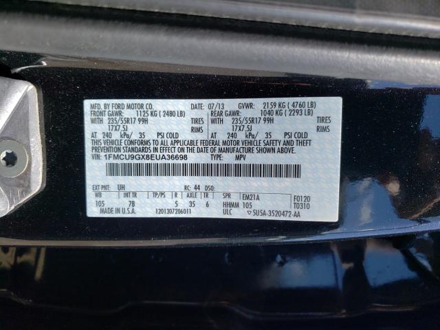 Photo 9 VIN: 1FMCU9GX8EUA36698 - FORD ESCAPE SE 