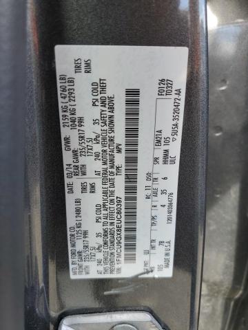 Photo 12 VIN: 1FMCU9GX8EUC80397 - FORD ESCAPE SE 