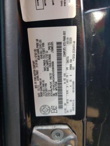 Photo 9 VIN: 1FMCU9GX9DUD80958 - FORD ESCAPE SE 