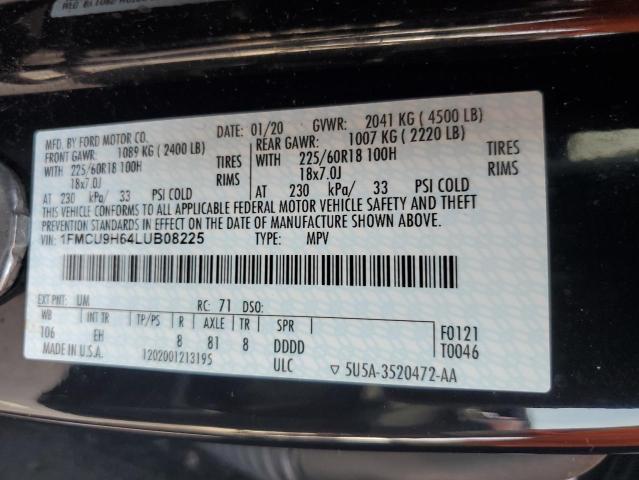 Photo 13 VIN: 1FMCU9H64LUB08225 - FORD ESCAPE 