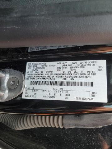 Photo 12 VIN: 1FMCU9H67MUA51763 - FORD ESCAPE SEL 