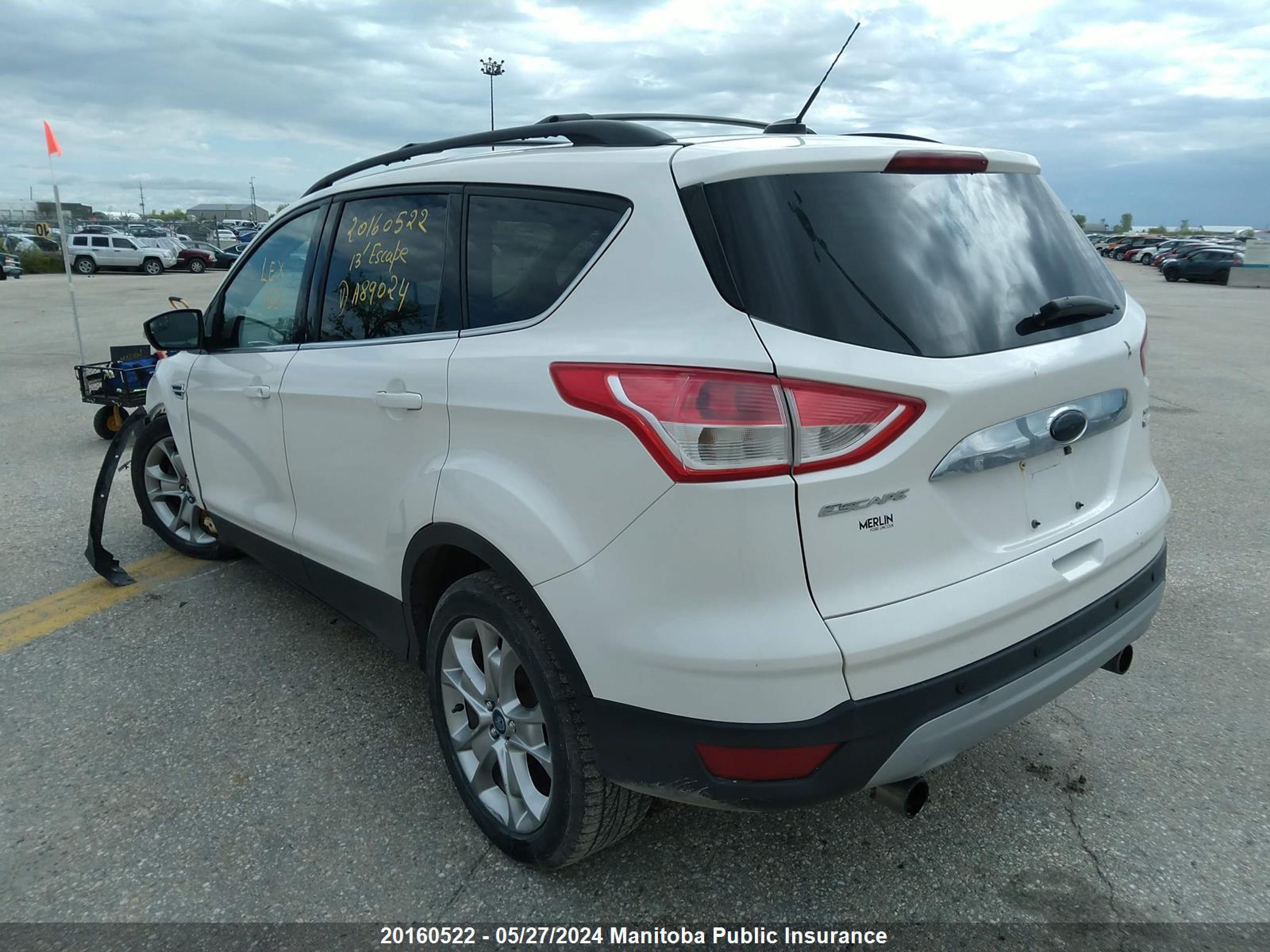 Photo 2 VIN: 1FMCU9H92DUA89024 - FORD ESCAPE 