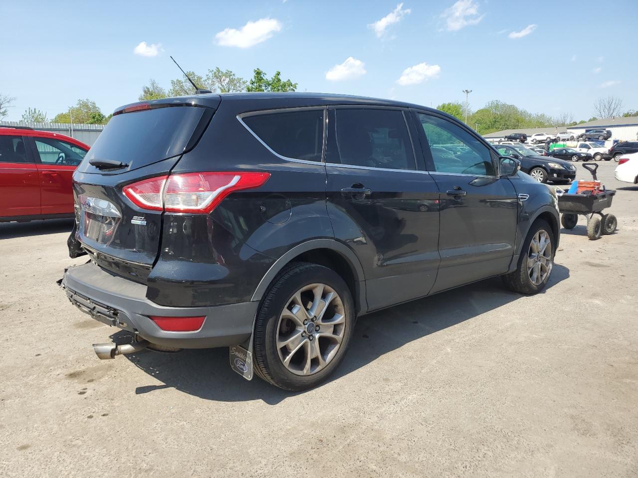 Photo 2 VIN: 1FMCU9H93DUA09987 - FORD ESCAPE 