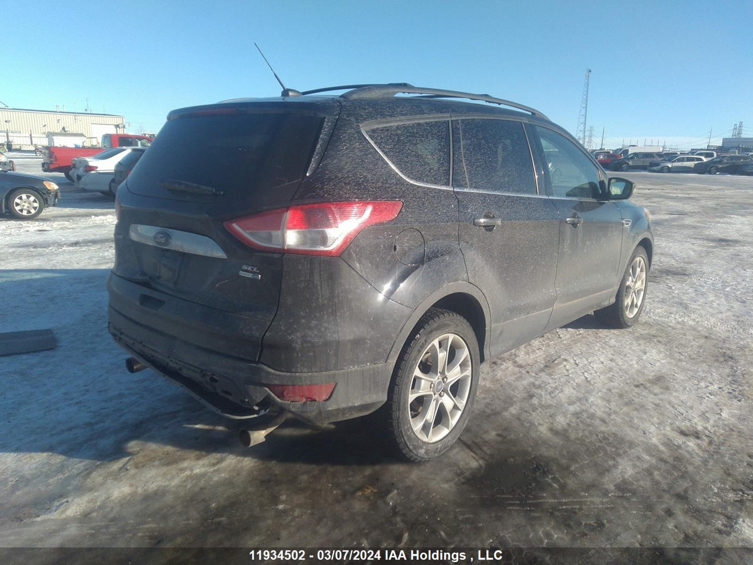 Photo 3 VIN: 1FMCU9H93DUA43539 - FORD ESCAPE 