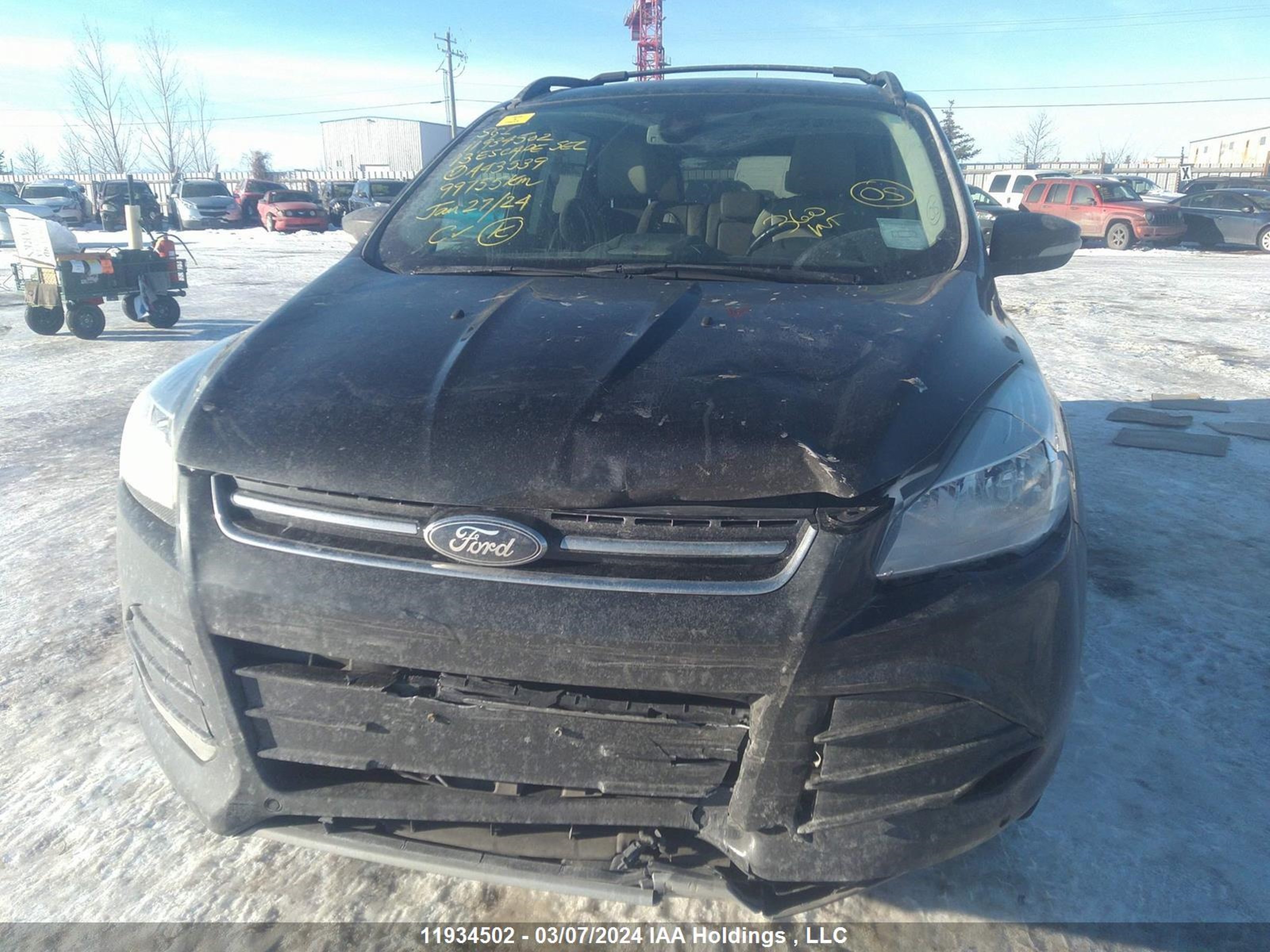 Photo 5 VIN: 1FMCU9H93DUA43539 - FORD ESCAPE 