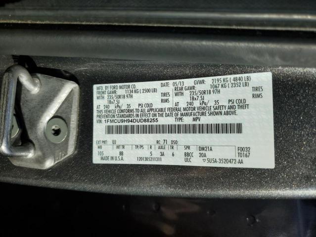 Photo 13 VIN: 1FMCU9H94DUD88255 - FORD ESCAPE SEL 