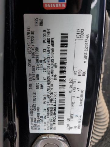 Photo 12 VIN: 1FMCU9H96LUA77683 - FORD ESCAPE SEL 