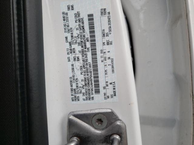 Photo 9 VIN: 1FMCU9H97DUB11857 - FORD ESCAPE SEL 