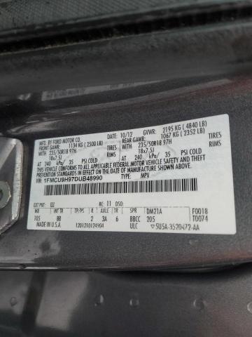 Photo 12 VIN: 1FMCU9H97DUB48990 - FORD ESCAPE 