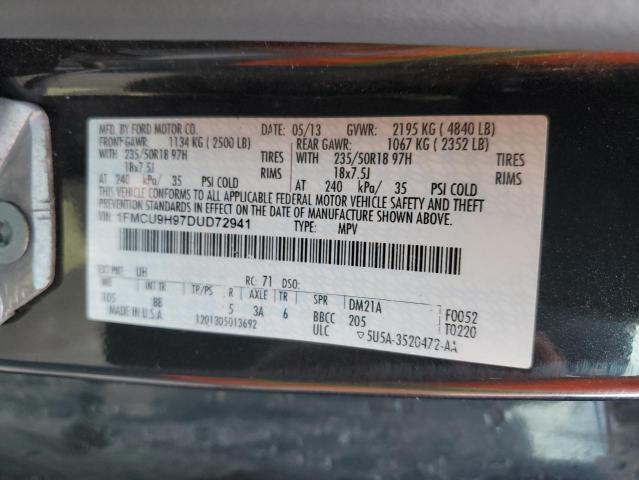 Photo 12 VIN: 1FMCU9H97DUD72941 - FORD ESCAPE 