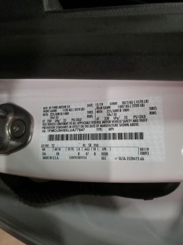 Photo 12 VIN: 1FMCU9H9XLUA77847 - FORD ESCAPE SEL 