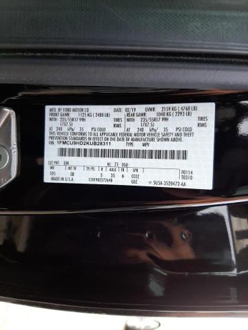 Photo 13 VIN: 1FMCU9HD2KUB28311 - FORD ESCAPE SEL 