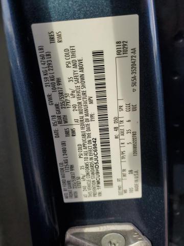 Photo 13 VIN: 1FMCU9HD5JUC69842 - FORD ESCAPE 