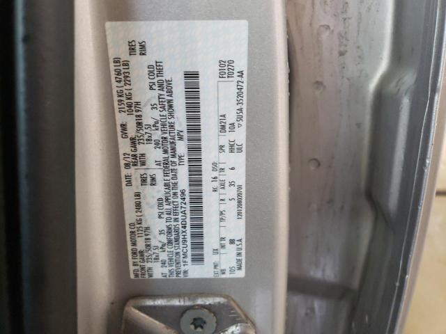 Photo 9 VIN: 1FMCU9HX4DUA72496 - FORD ESCAPE SEL 