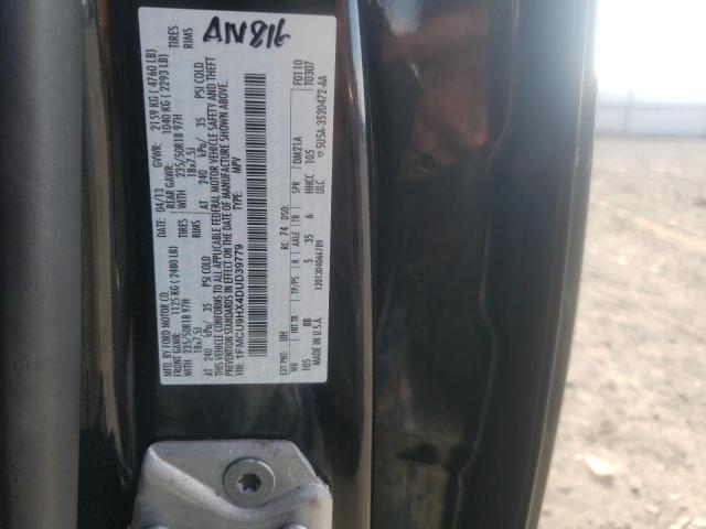 Photo 9 VIN: 1FMCU9HX4DUD39779 - FORD ESCAPE SEL 