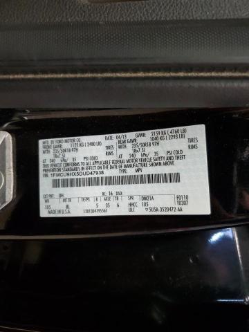 Photo 12 VIN: 1FMCU9HX5DUD47938 - FORD ESCAPE SEL 