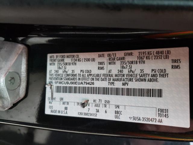 Photo 9 VIN: 1FMCU9J90EUA79426 - FORD ESCAPE TIT 