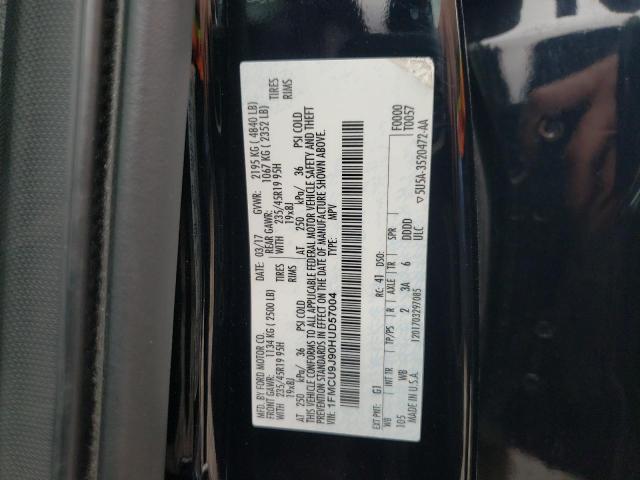 Photo 12 VIN: 1FMCU9J90HUD57004 - FORD ESCAPE 