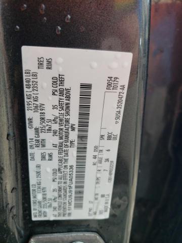 Photo 12 VIN: 1FMCU9J91FUA05336 - FORD ESCAPE TIT 