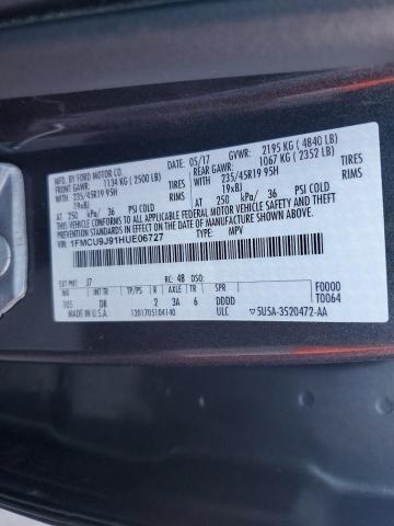 Photo 12 VIN: 1FMCU9J91HUE06727 - FORD ESCAPE 