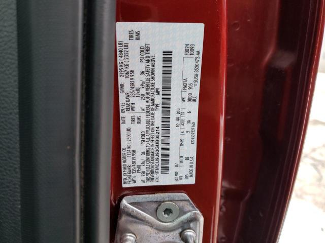 Photo 12 VIN: 1FMCU9J93GUB05214 - FORD ESCAPE 