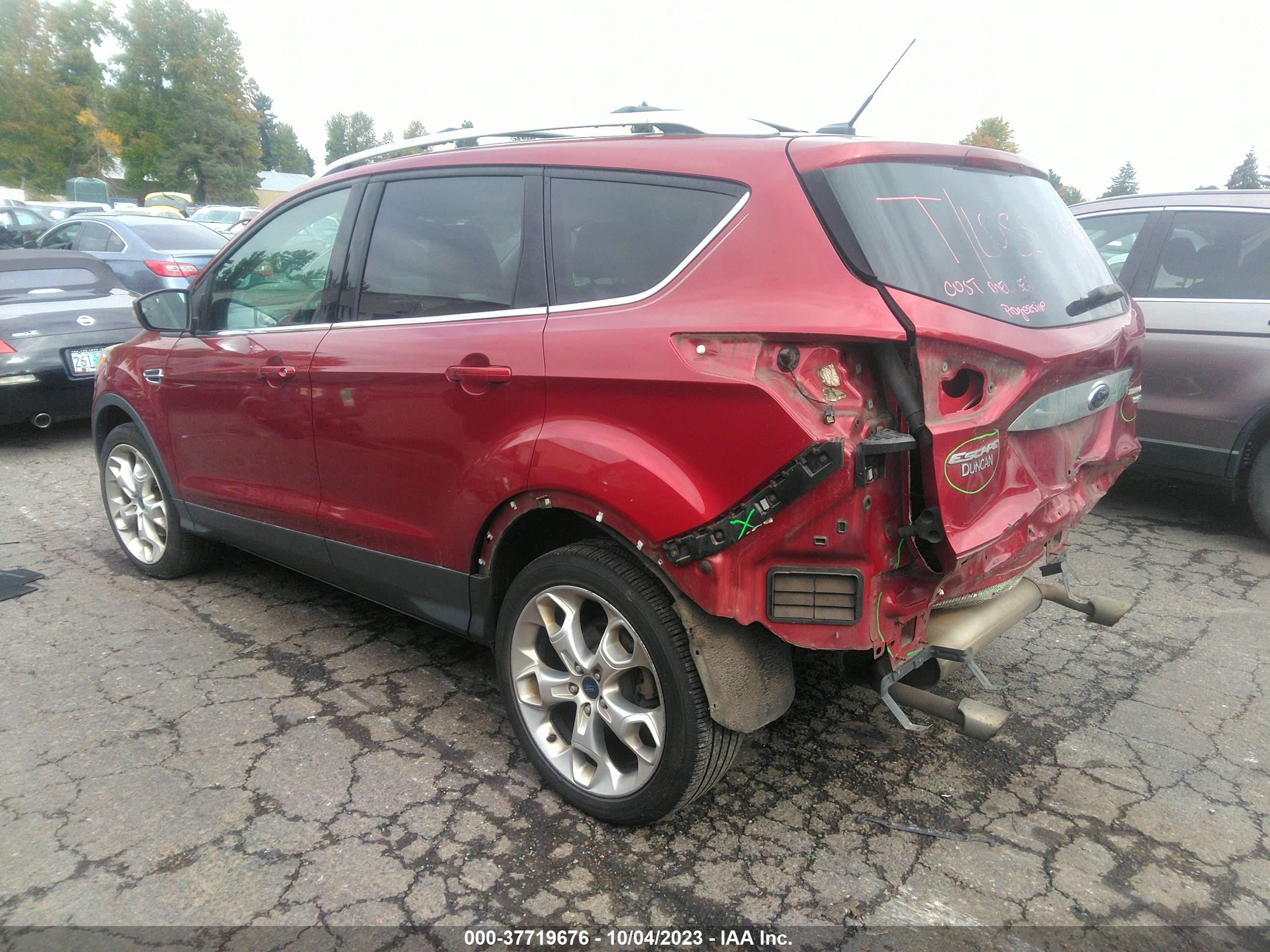 Photo 2 VIN: 1FMCU9J94EUC05545 - FORD ESCAPE 