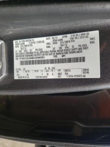 Photo 9 VIN: 1FMCU9J94EUD94391 - FORD ESCAPE TIT 