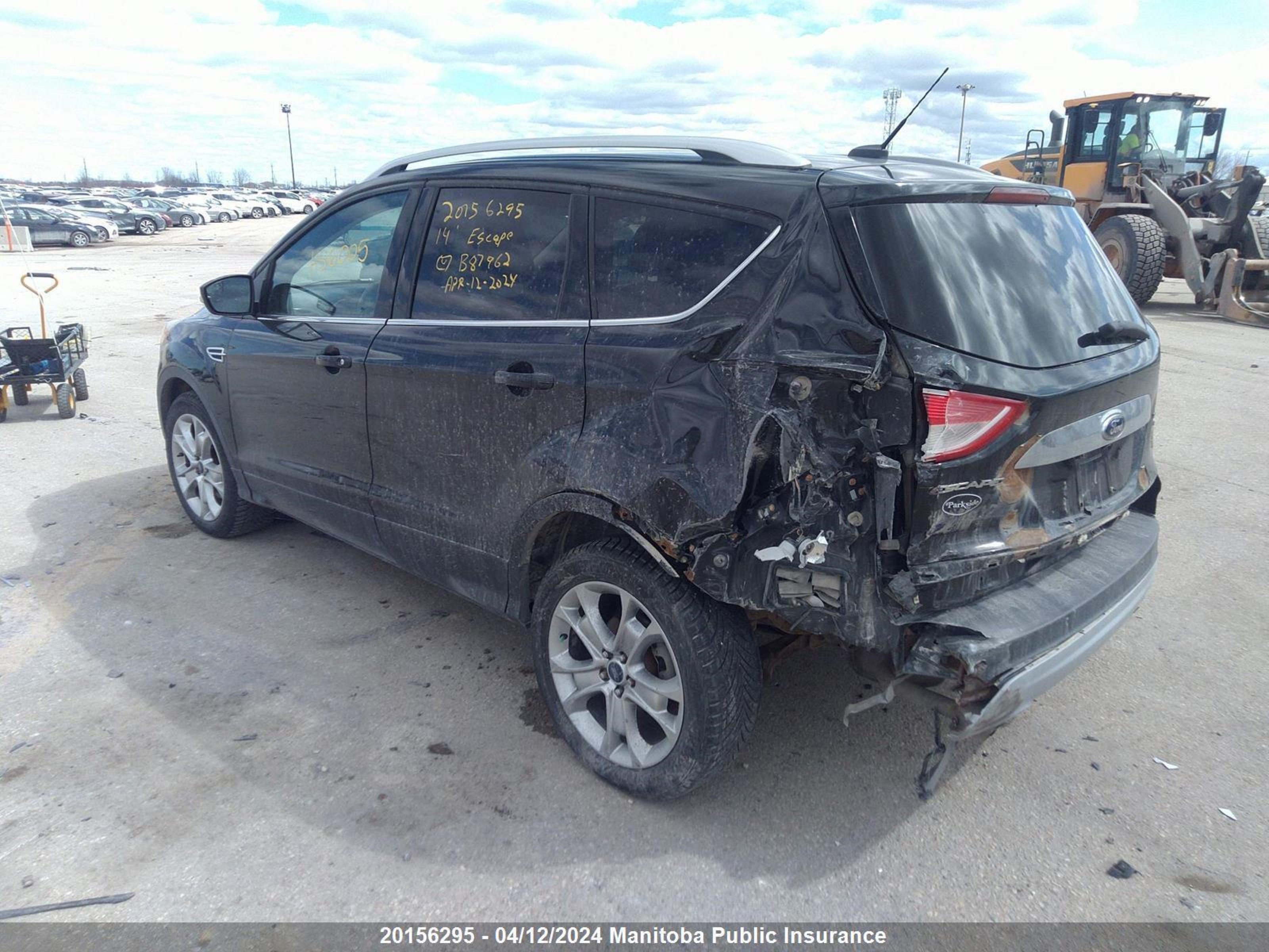 Photo 2 VIN: 1FMCU9J95EUB87962 - FORD ESCAPE 