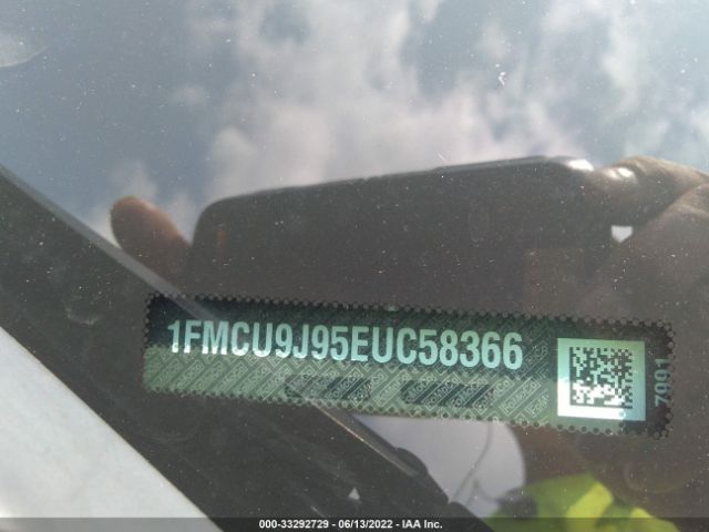 Photo 8 VIN: 1FMCU9J95EUC58366 - FORD ESCAPE 