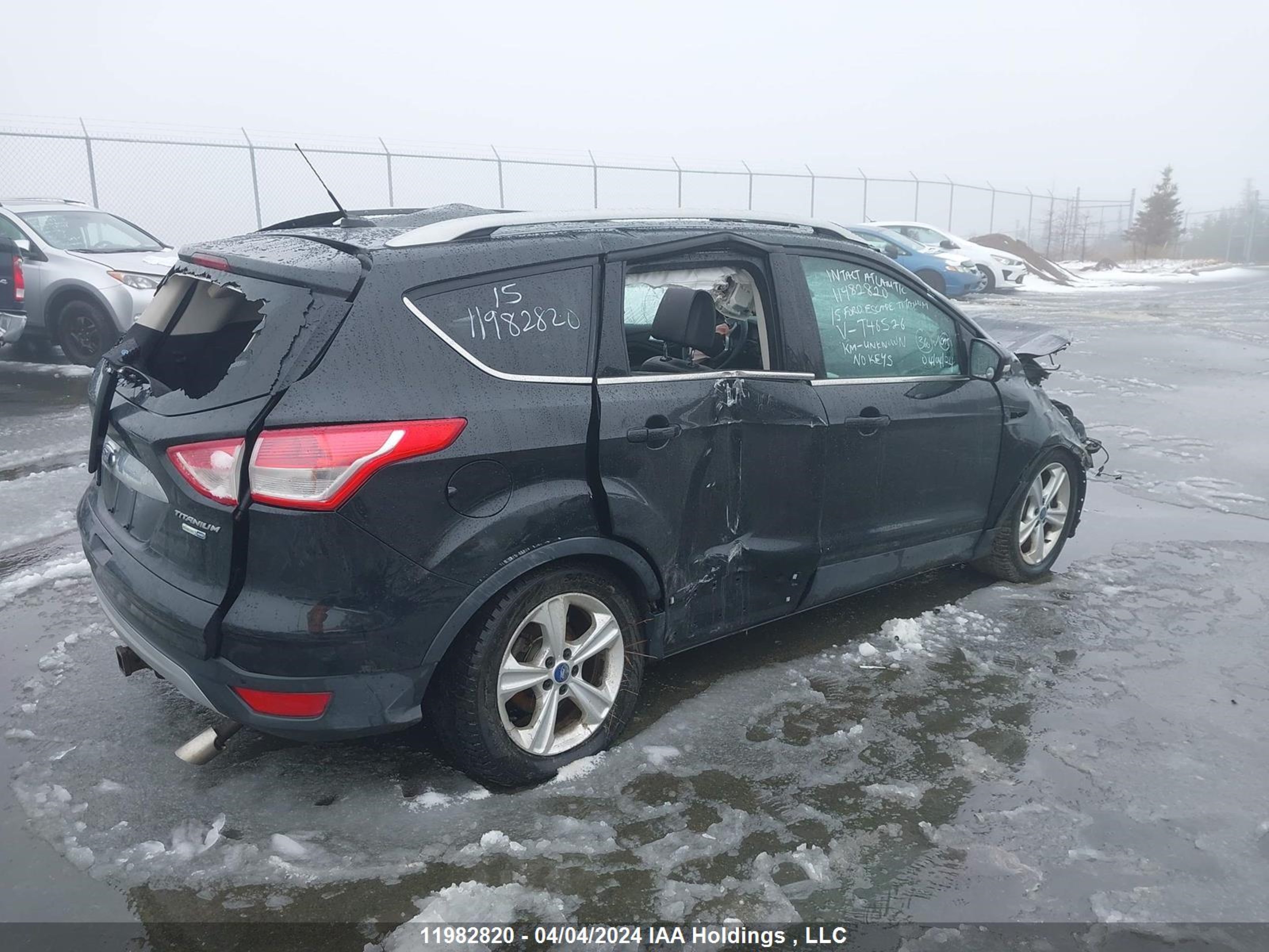 Photo 3 VIN: 1FMCU9J95FUC46526 - FORD ESCAPE 