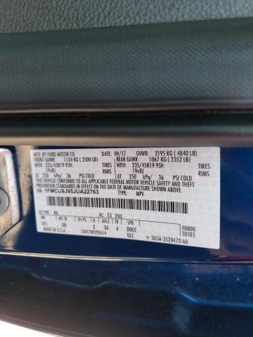 Photo 9 VIN: 1FMCU9J95JUA22763 - FORD ESCAPE 