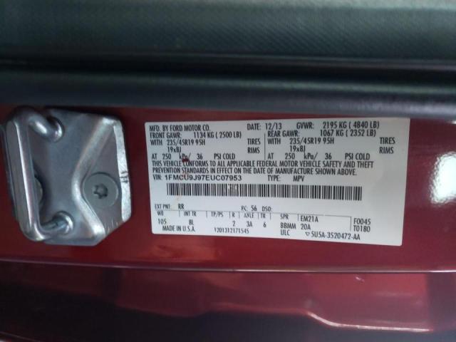 Photo 9 VIN: 1FMCU9J97EUC07953 - FORD ESCAPE TIT 