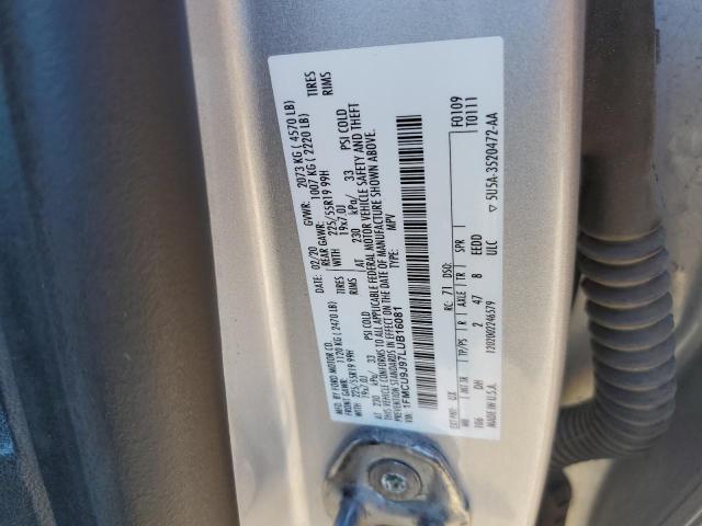 Photo 12 VIN: 1FMCU9J97LUB16081 - FORD ESCAPE TIT 