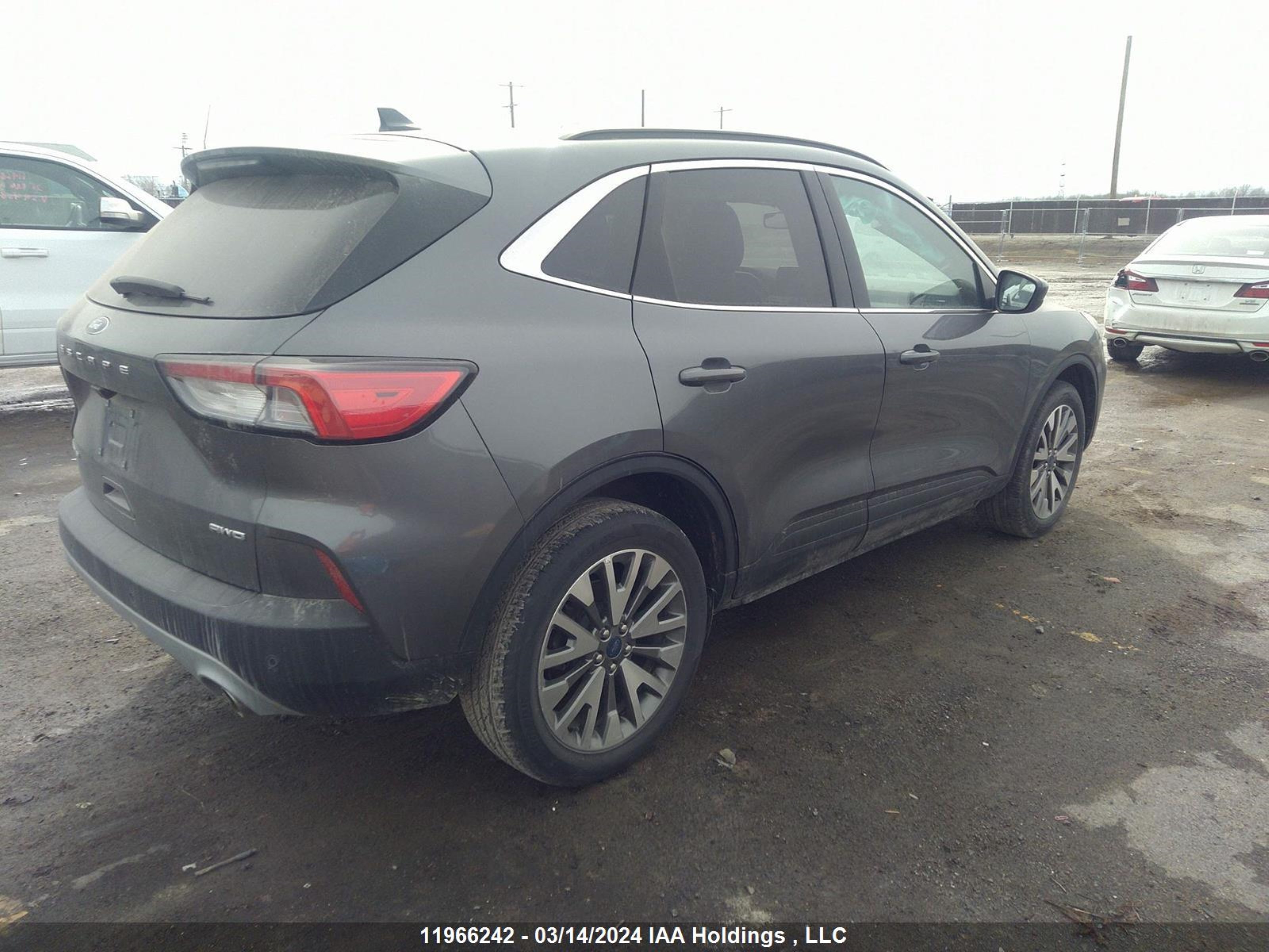 Photo 3 VIN: 1FMCU9J97NUA69363 - FORD ESCAPE 